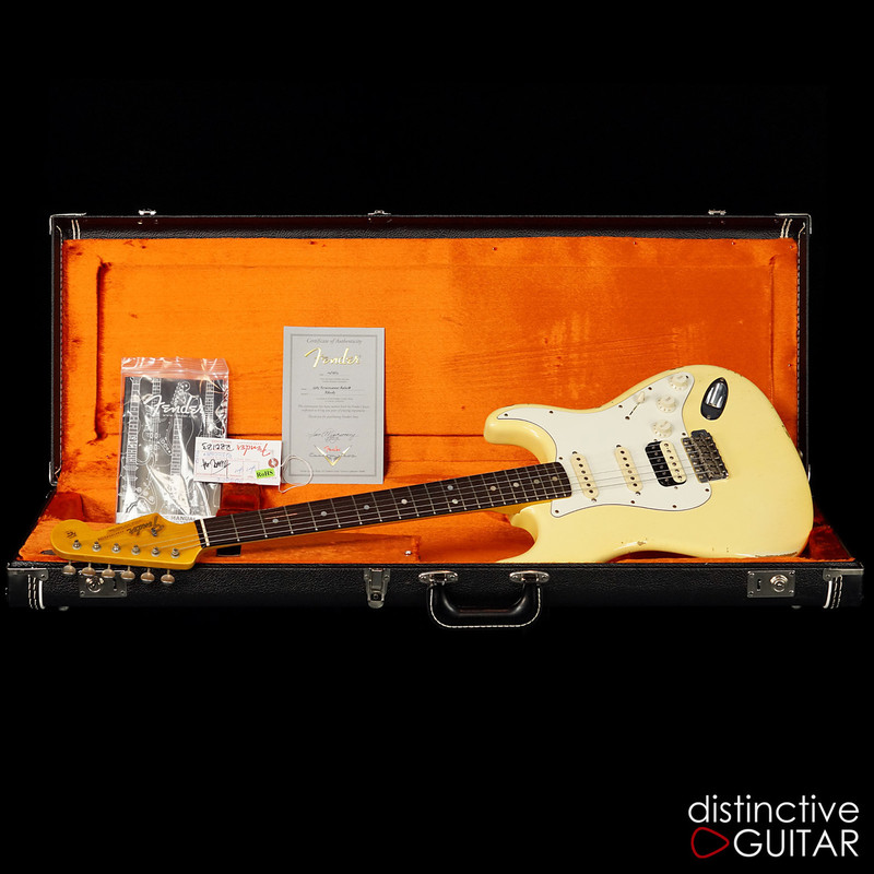 Fender Custom Shop '65 Stratocaster Relic Aged White