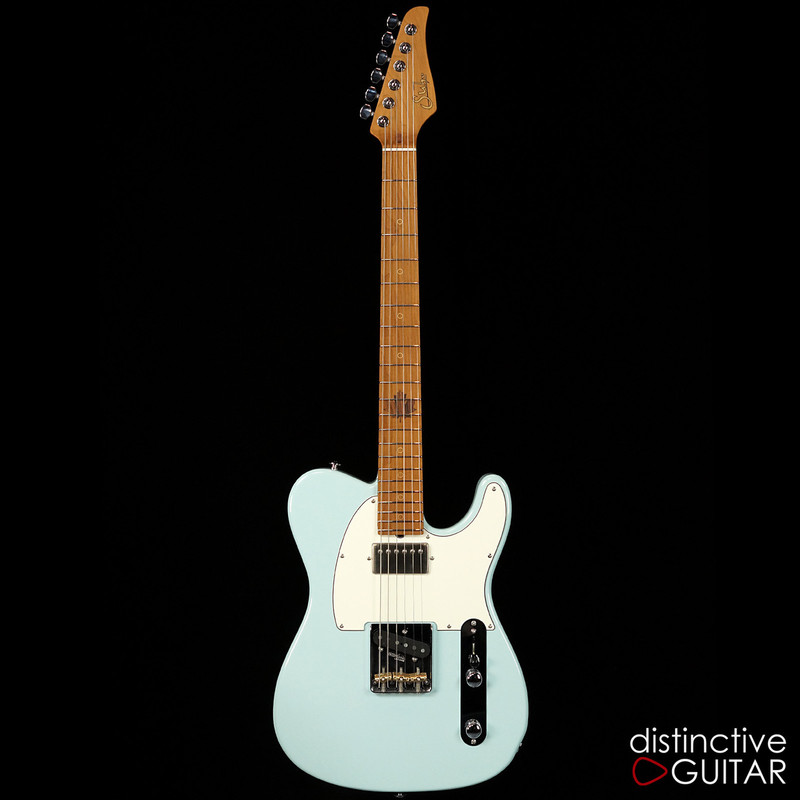 Suhr Classic T Antique Roasted Recovered Sinker Maple #5 Seafoam