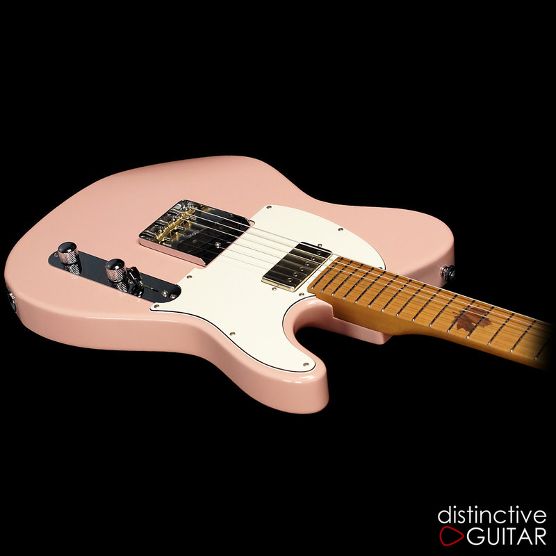 Suhr Classic T Antique Roasted Recovered Sinker Maple #10 Shell Pink