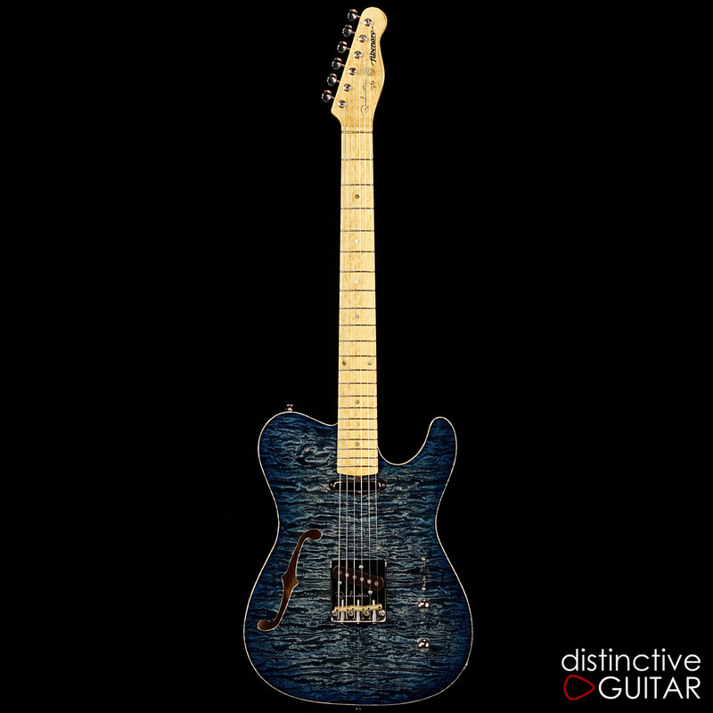 Fibenare Roadmaster '56 Thinline NAMM Blue Burst Quilt