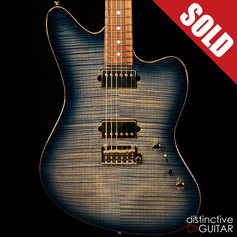 Suhr Classic JM Custom NAMM Faded Trans Whale Blue Burst JS1U4H Suhr Classic JM Custom NAMM Faded Trans Whale Blue Burst JS1U4H