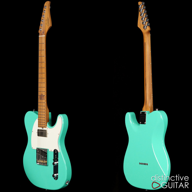 ギター Suhr Classic Antique Roasted Maple Suhr Classic T Antique Roasted Recovered Sinker Maple #7 Seafoam Green