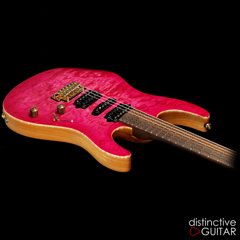 ギター Suhr Modern Suhr Custom Modern Trans Pink Angel Quilt JS9K4J