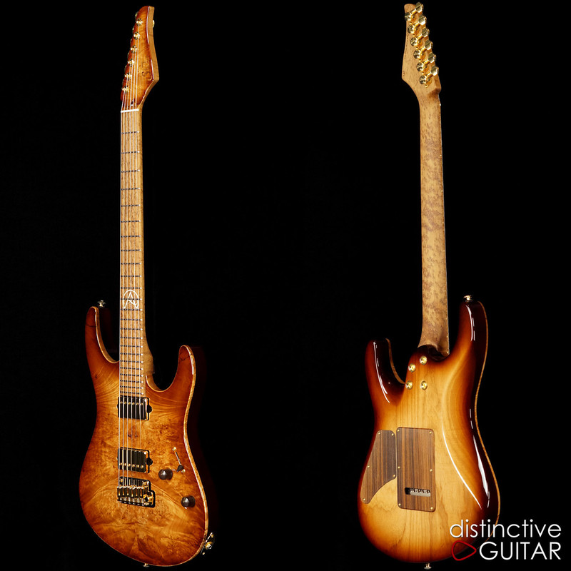 Suhr Custom Modern Carve Top Distinctive Select #24 Natural Burst