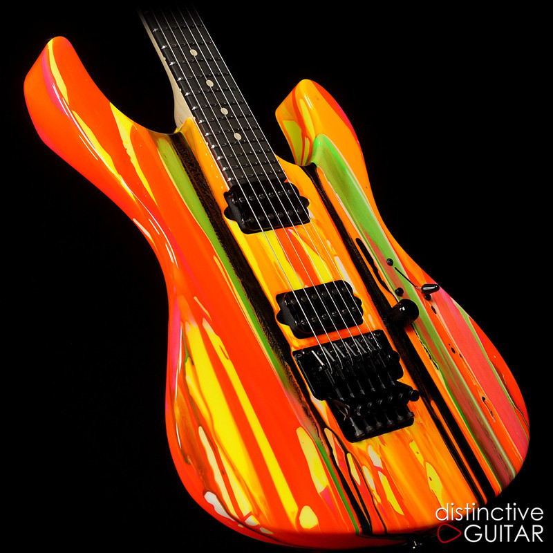 Suhr Modern 80s Shred Neon Drip Limited Run JST4A8L