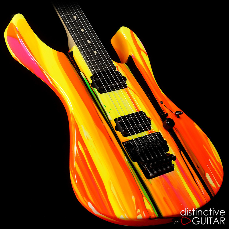 Suhr Modern 80s Shred Neon Drip Limited Run JST5V4X