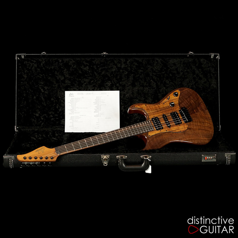 Suhr Standard Custom Figured Walnut Natural JS2K8M