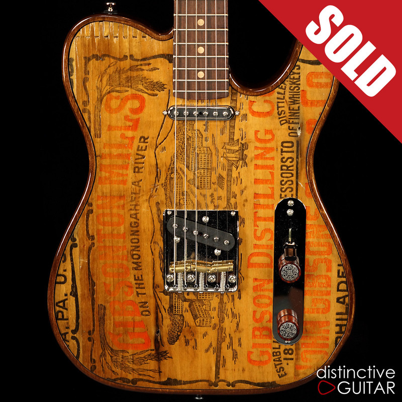 Walla Walla Maverick Pro Vintage Wood Gibson Whiskey