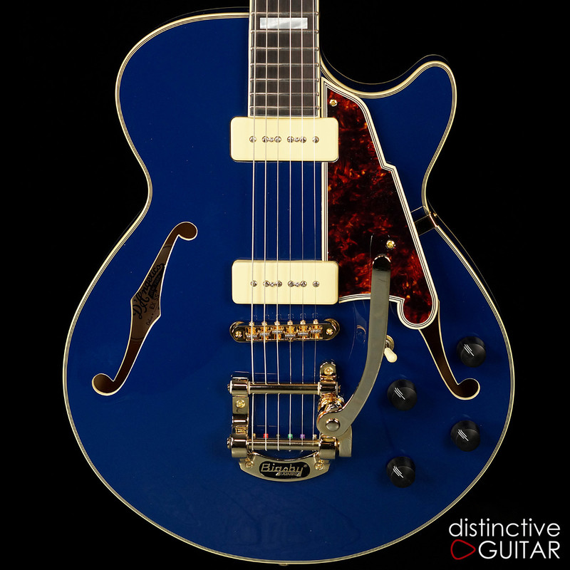 D'Angelico Excel SS Shoreline Ocean Blue