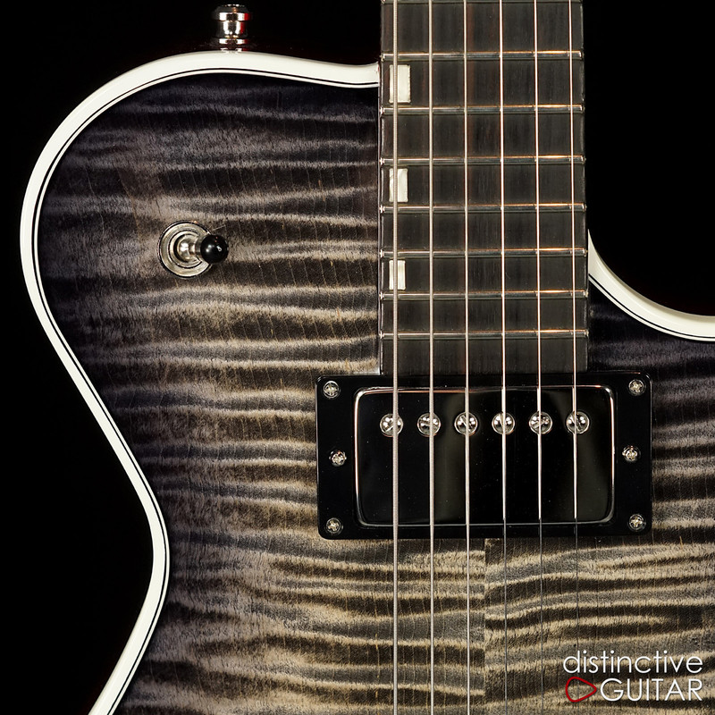 Knaggs SSC Steve Stevens Signature T1 Charcoal Burst / Red Sparkle
