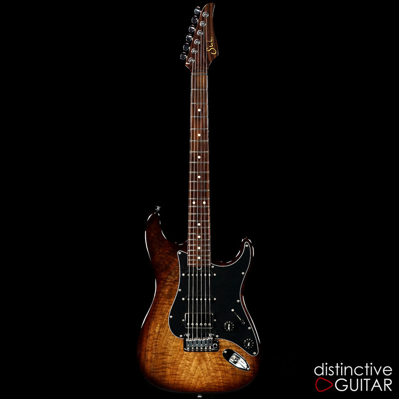 Suhr Classic Custom Figured Walnut Brown Burst JS2Y3G