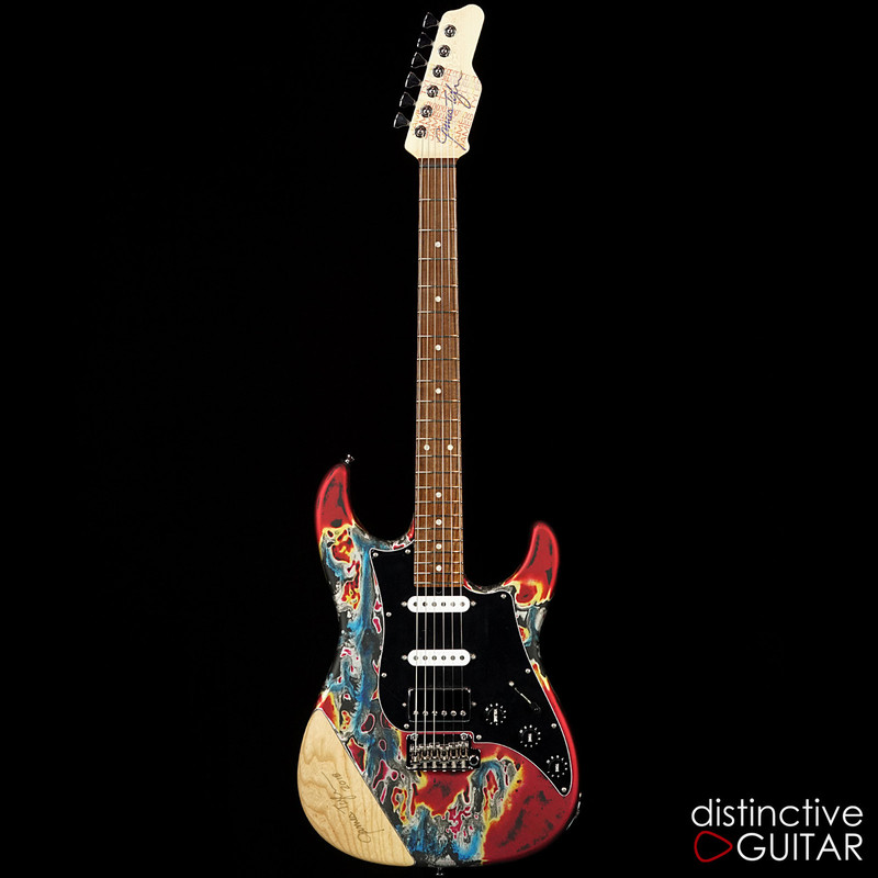 ギター James Tyler Studio Elite 25 Anniversary James Tyler Studio Elite 25th Anniversary Burning Water # 26