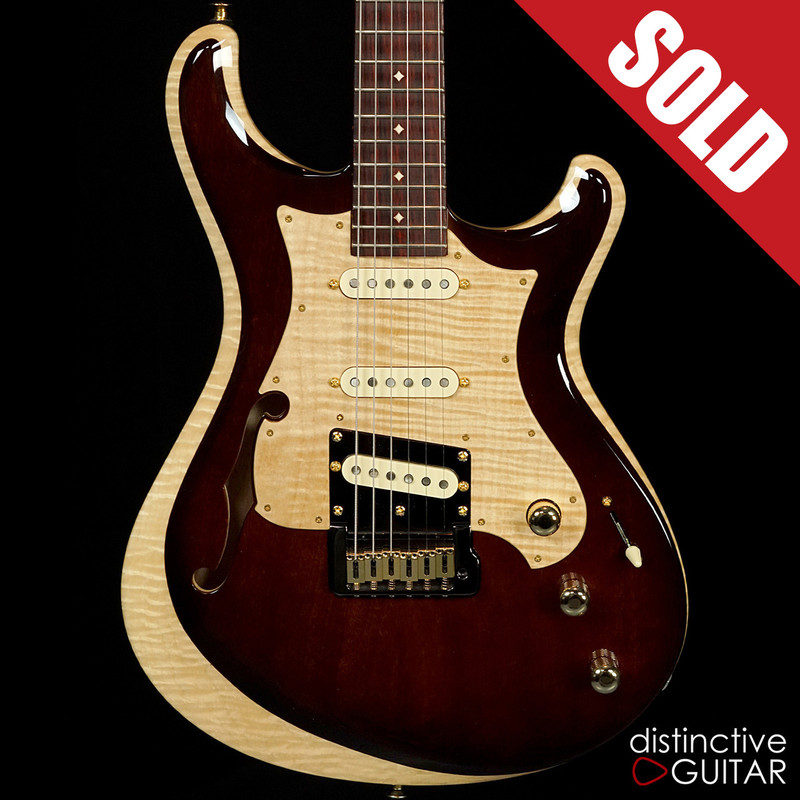 ギター Knaggs Guitars Severn T2 Chocolate Cream Knaggs Tier 2 Severn Chocolate / Creme