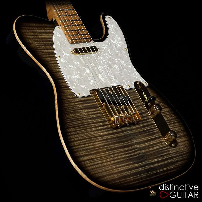 Suhr Classic T Deluxe Limited Edition Trans Charcoal Burst JS7D8N