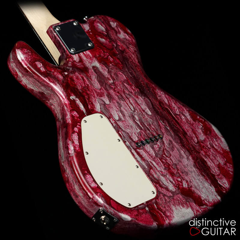 James Tyler Guitars Mongoose Retro Cherry Red Shmear