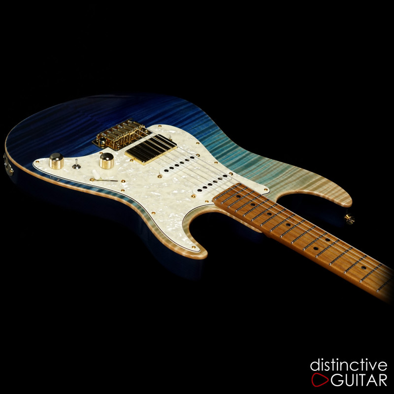 Tom Anderson Drop Top Blue Wipeout Flame Top
