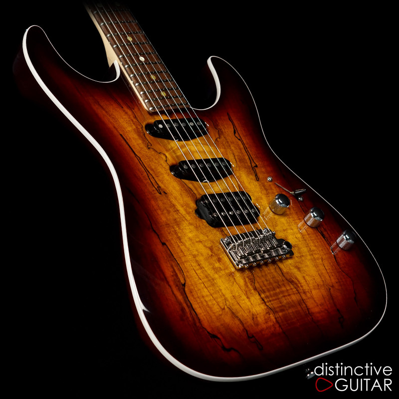 James Tyler Guitars Studio Elite HD-P Honeyburst Spalted Maple