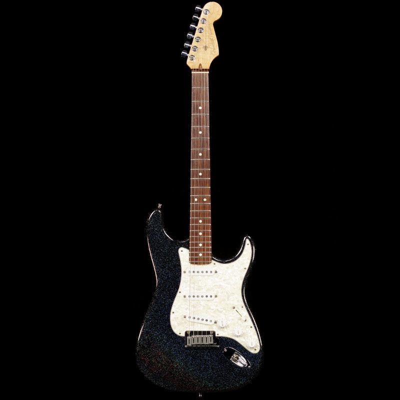 ★★Custom HardRelic Black Stratocaster★★ 1994 Fender Custom Shop Stratocaster Black Holoflake