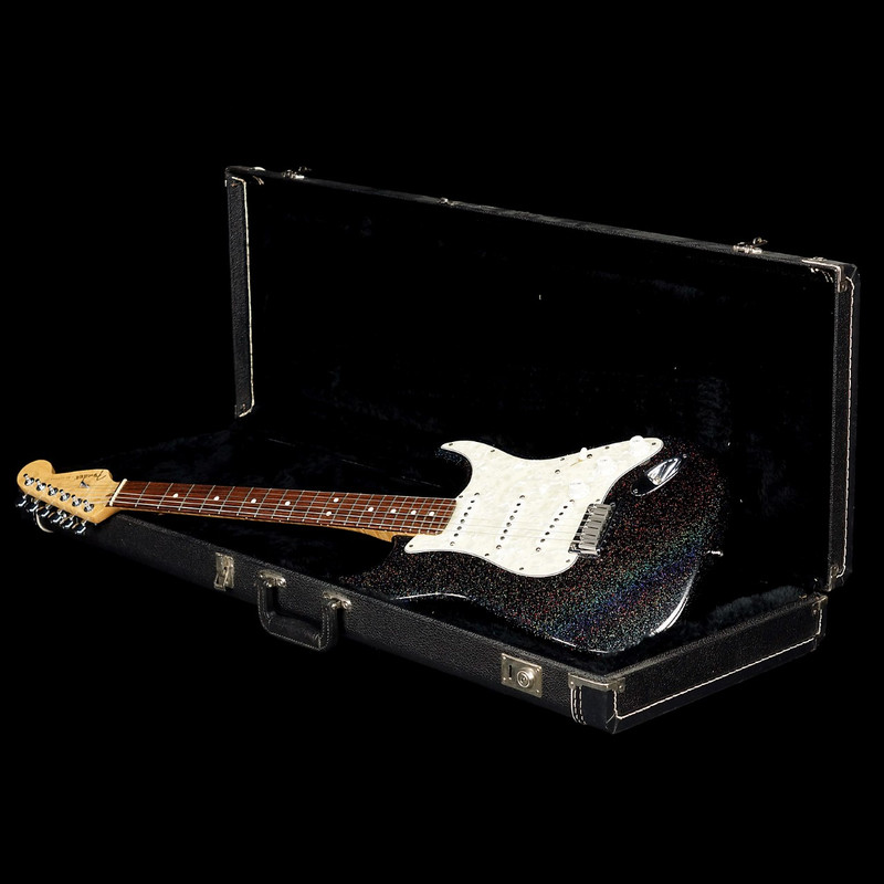 1994 Fender Custom Shop Stratocaster Black Holoflake
