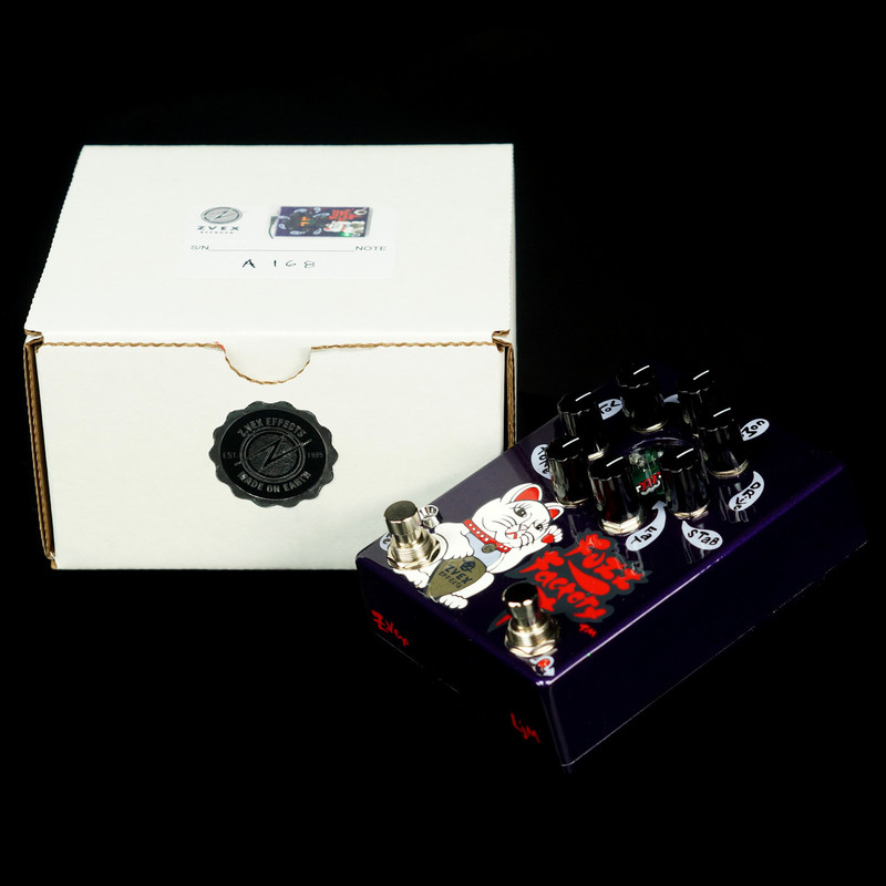 Zvex Hand Painted Fuzz Factory 7 Purple