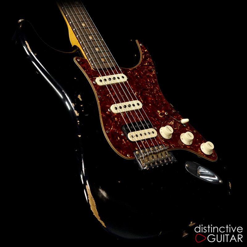 Fender Custom Shop MVP HSS Relic Stratocaster Black
