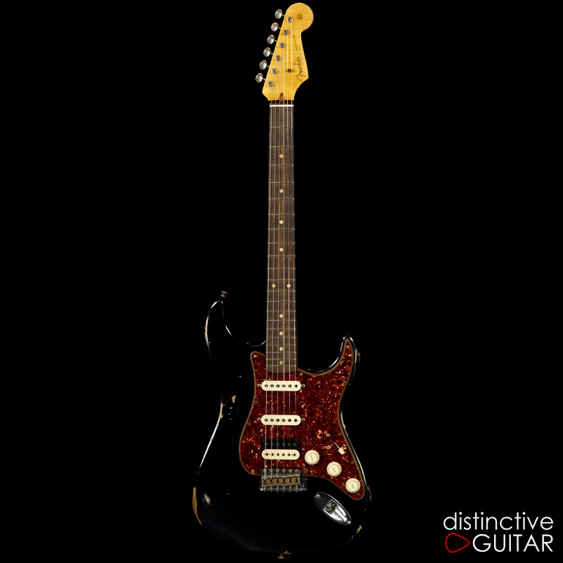 Fender Custom Shop MVP HSS Relic Stratocaster Black