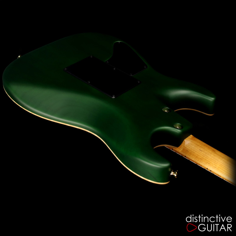 Tom Anderson Drop Top Satin Trans Forest Green