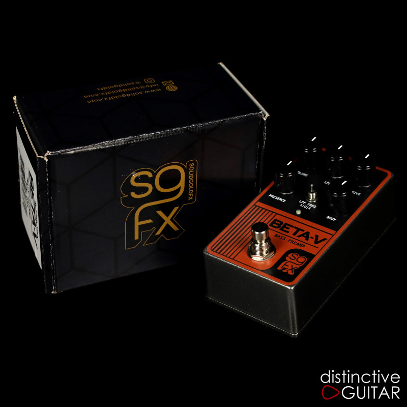 SolidGoldFX Beta V Bass Preamp and Overdrive