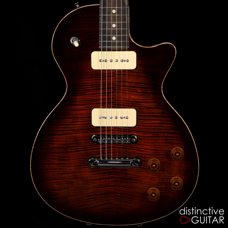 Tom Anderson Bobcat Hollow Burnished Orange Burst