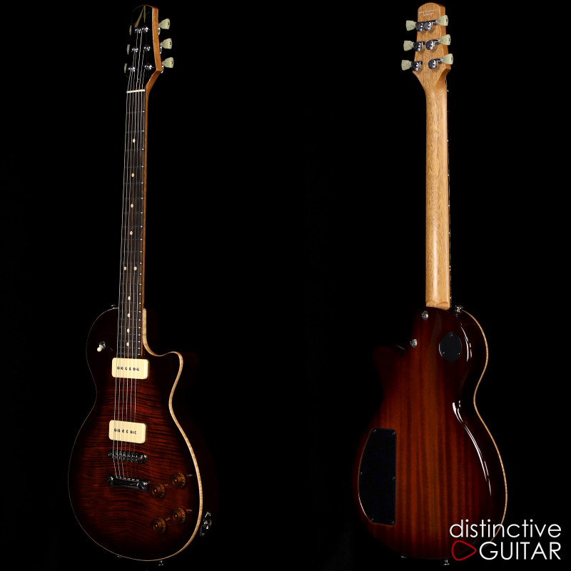 Tom Anderson Bobcat Hollow Burnished Orange Burst