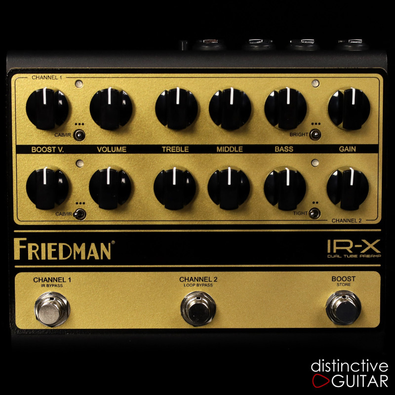Friedman IR-X Dual Tube Preamp and DI 