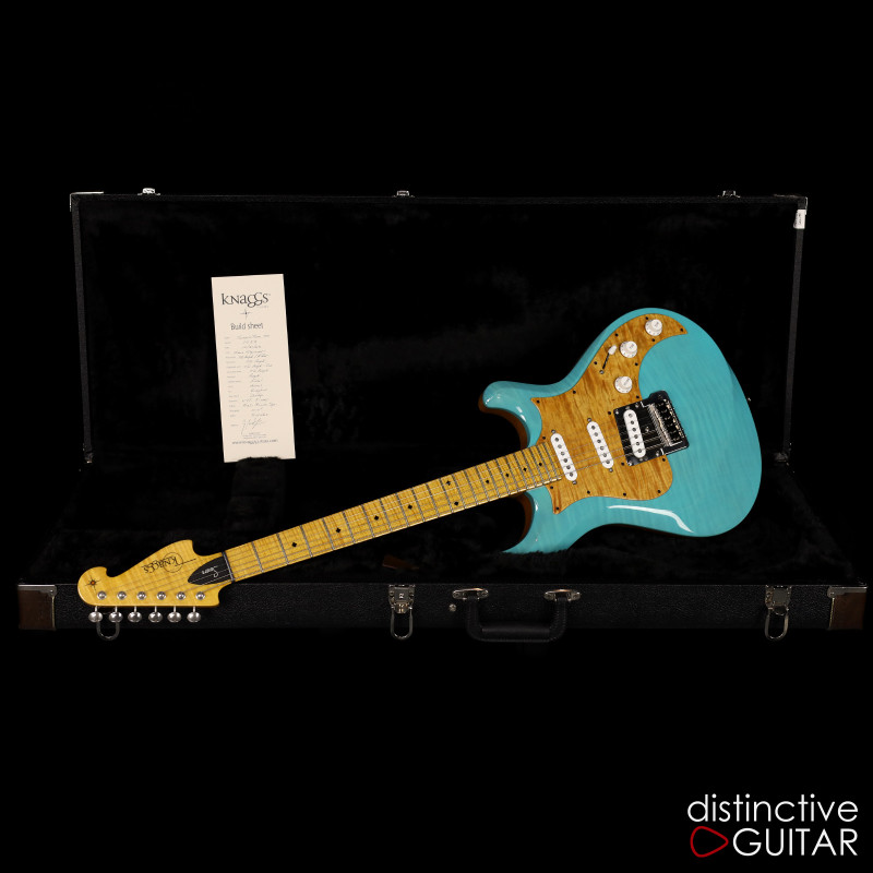 Knaggs Severn Trem SSS - Trans Truquoise