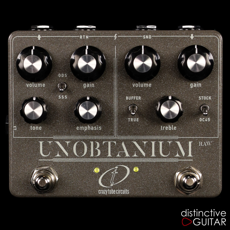 Crazy Tube Circuits Unobtanium Raw Edition with OC45 Germanium Transistor  Crazy Tube Circuits Unobtanium Raw Edition with OC45 Germanium Transistor