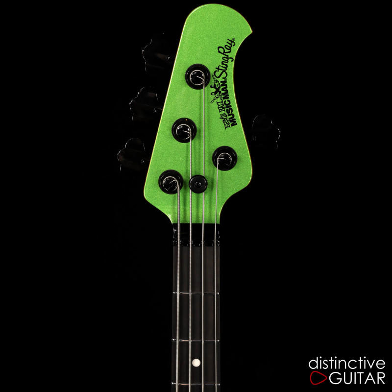 ベース Ernie Ball Music Man stingray USA Ernie Ball Music Man Stingray Special Frost Green Pearl w/case