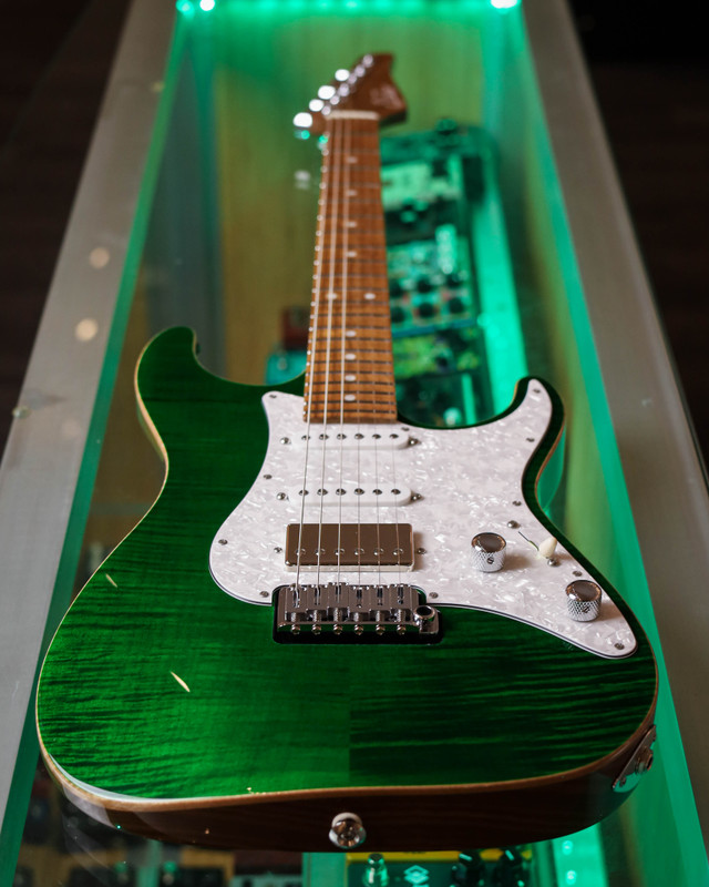 ギター Suhr Standard Custom WR Suhr Standard Custom - Trans