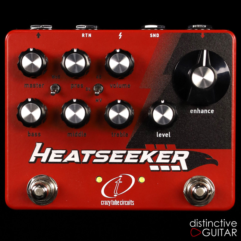 Crazy Tube Circuits Heatseeker Pre-Amp Drive / Wall of Sound Distortion Crazy Tube Circuits Heatseeker Pre-Amp Drive / Wall of Sound Distortion