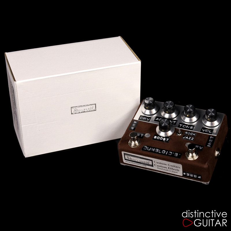 Shin's Music Dumbloid Special Boost – Brown Suede
