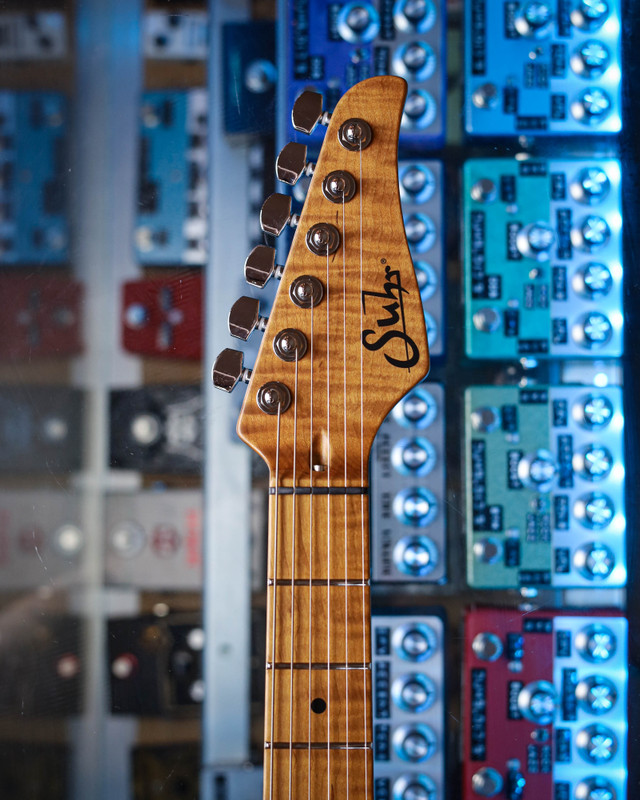 Suhr Classic S Custom - Satin Blue Chill