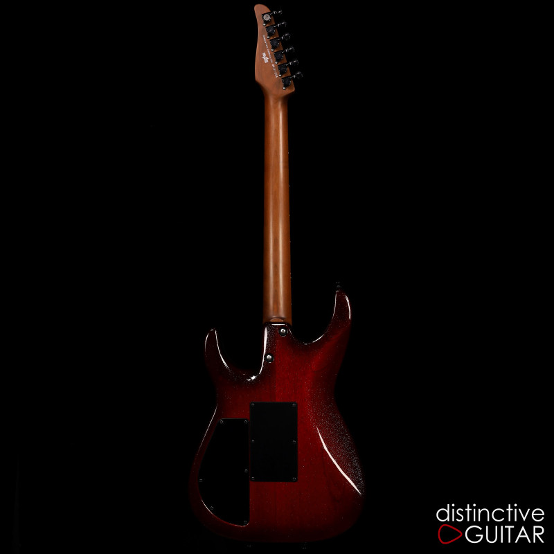 その他 ANGEL CHJMPAGNE Holiday Edition RED Ernie Ball Music Man JP12 BFR 6 - Cardinal Red Sparkle