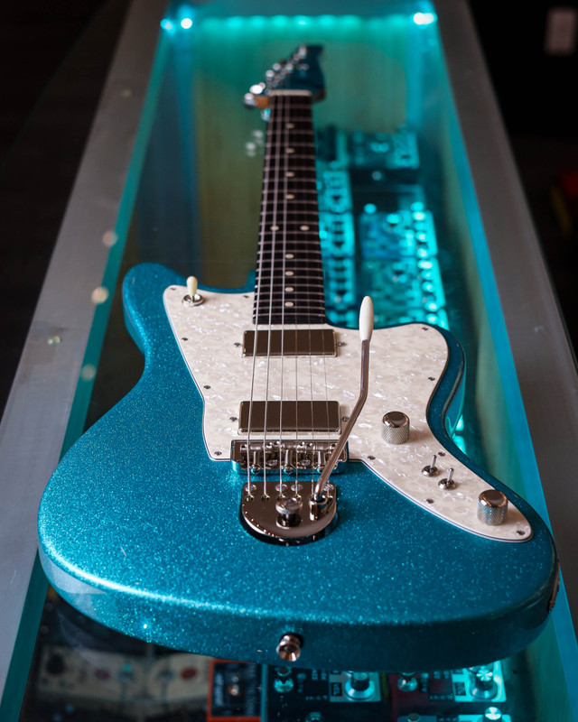 Tom Anderson Raven Classic - Big Sparkle Teal