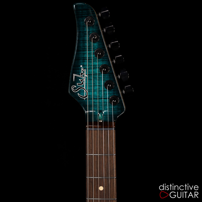 Suhr Modern T Custom - Trans Teal Burst