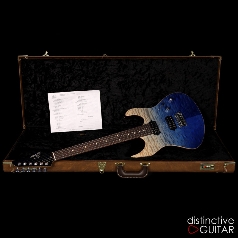 Suhr Modern Set-Neck LE - Blue Fade