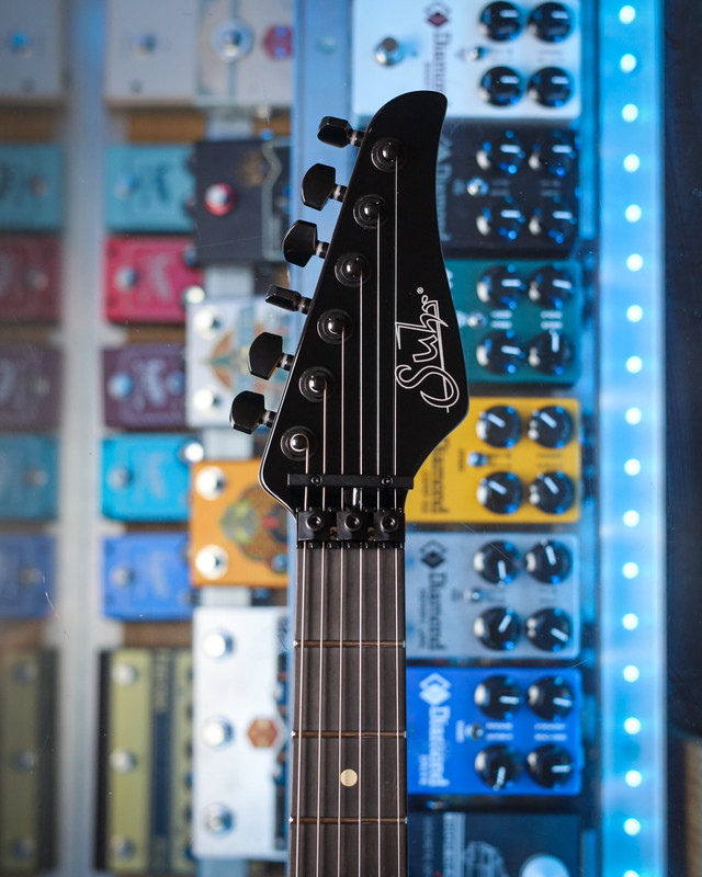 SUHR STANDARD ANTIQUE CUSTOM HH - DAPHNE BLUE W/ FLOYD ROSE