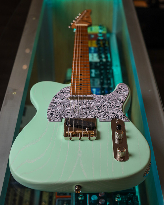 Tom Anderson Icon T Shorty - Surf Green Organic Grain