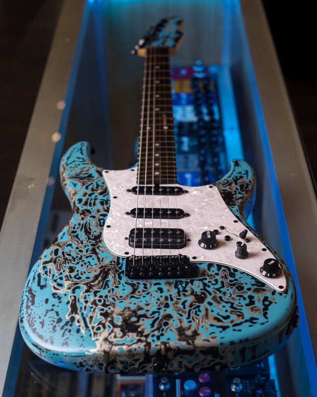 James Tyler Studio Elite HDX - Neon Turquoise Shmear