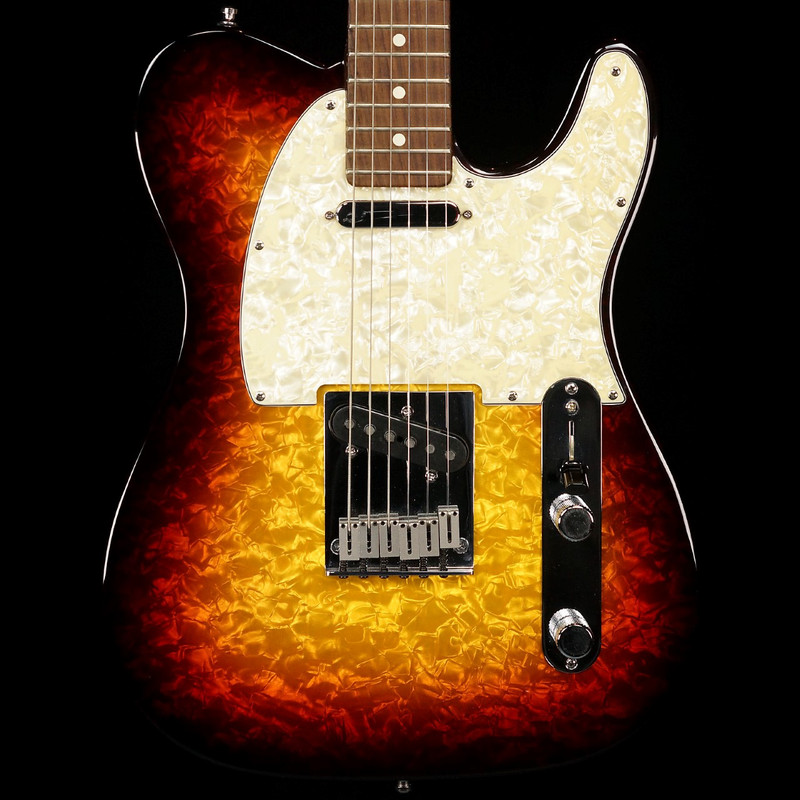 1996 Fender Masterbuilt Moto Telecaster JS01 Tobacco Sunburst