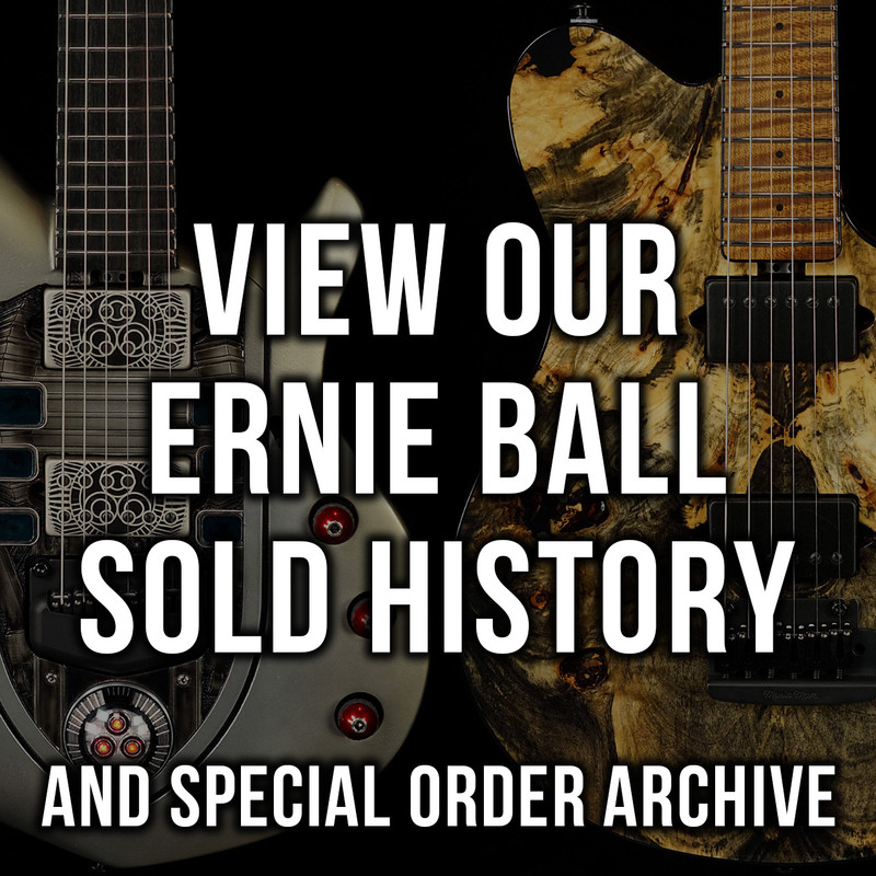 Ernie Ball Music Man Sold History & Custom Order Archive