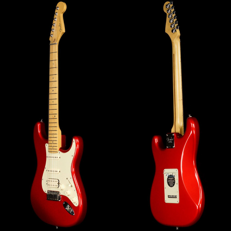 2011 Fender Stratocaster Deluxe - Trans Red