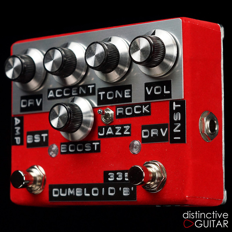 Shin's Music / Dumbloid 335 Special Overdrive W/ Boost Red Velvet