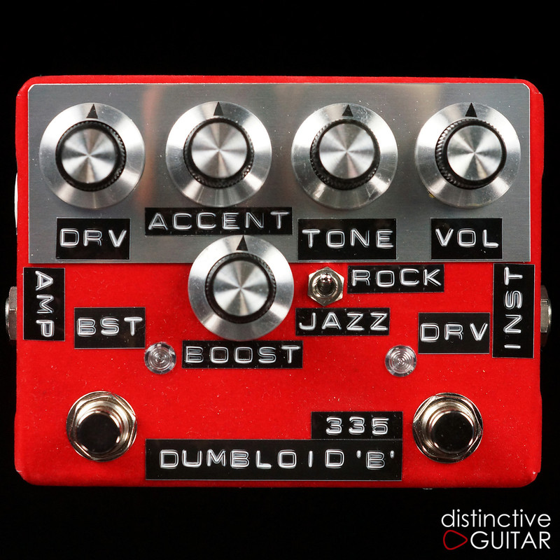 Shin's Music / Dumbloid 335 Special Overdrive W/ Boost Red Velvet